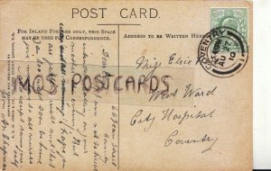 Genealogy Postcard - Elsie P? - West Ward, City Hospital, Coventry - Ref. R839