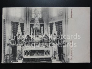 Brighton: St. Joseph's Church, Interior c1906