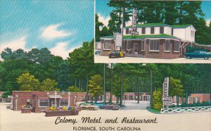 Colony Motel And Restaurant Florence South Carolina