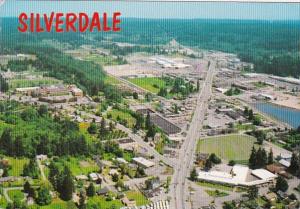 Washington Silverdale Aerial View 1990