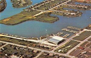 Joppa Maryland Gunpowder Cove Marina Aerial View Vintage Postcard AA40246