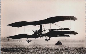 1909 En Le Biplan Odier Vendome Aircraft Vintage RPPC C125