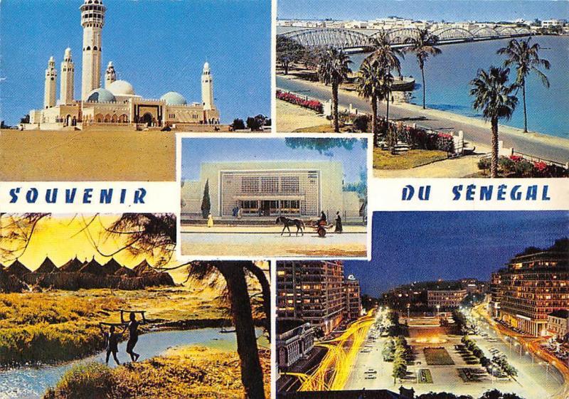 Republique Du Senegal Mosquee De Touba Saint Louis Thies Dakar Hippostcard