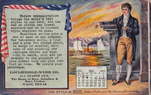 J80/ Waco Texas Postcard c1910 Loughridge-Webb Co Advertisement 429