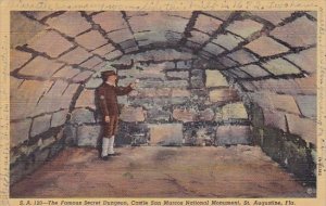 Florida Saint Augustine The Famous Secret Dungeon Castle San Marcos National ...