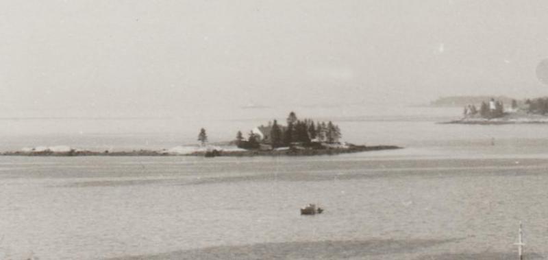 RPPC View of Boothbay Harbor, Maine from McKown Hill