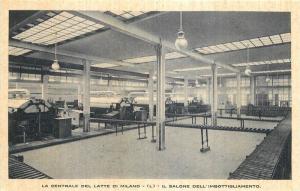 Dairy Industry Factory Interior 1950s Milano Italy Tamburini postcard 1549