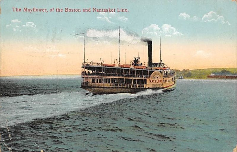 Mayflower River Steamship Ferry Boat Ship 