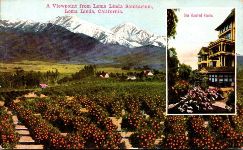 California Loma Linda Viewpoint From Loma Linda Sanitarium