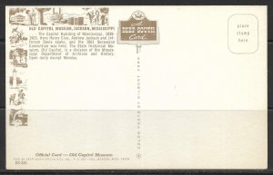 Mississippi, Jackson - Old Capitol Museum - [MS-057]