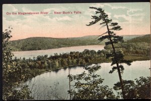 Ontario BURK'S FALLS On the Maganetawan River - Divided Back