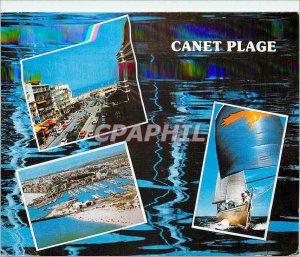 Modern Postcard Canet Plage Lumiere and colors of Cote Catalane Various aspec...