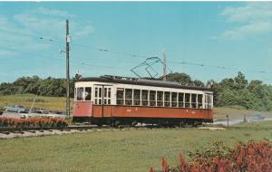 Car 4220 NYC Third Avenue Railway now at Trolley Museum near Layhill Maryland