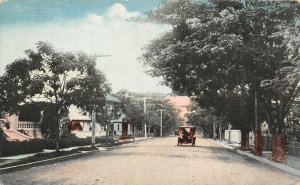 A SECTION OF THE AMERICAN RESIDENTIAL DISTRICT PHILIPPINE ISLANDS POSTCARD