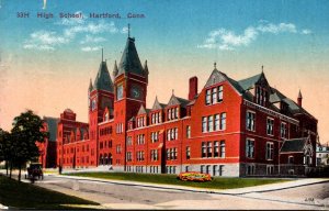 Connecticut Hartford High School 1916