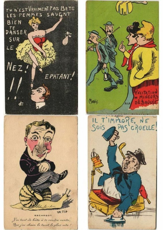 HUMOR MUMOUR COMIC COMIQUE 750 CPA Mostly Pre-1950 (L4100)