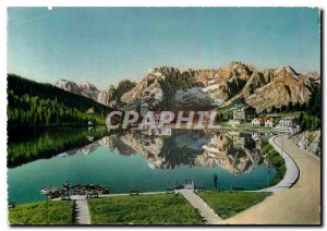 Postcard Modern Dolomiti Lago di Misurina Sorapis