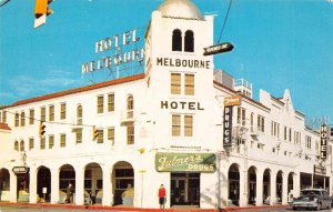 Melbourne Florida Hotel Melbourne Fulmers Drug Store Vintage Postcard AA110352