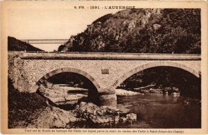 CPA L' Auvergne Pont Sour la Sioule au barrage FRANCE (1302319)