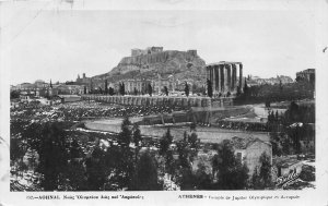 Lot182 athens greece temple of jupiter acropole real photo