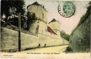 CPA Pont Sainte Maxence- Les tours de Fecamp FRANCE (1020456)