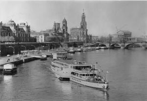 BG1065 ship bateau weissen flotte dresden dampf und motors CPSM 14x9.5cm germany