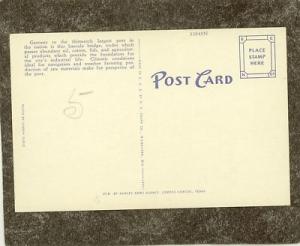 CORPUS CHRISTI TX TEXAS SHIP BOAT VINTAGE Postcard