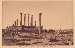 Tunisia Thuburbo-Majus Forum & Capitole