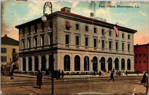 Post Office Shreveprot LA Postcard PC81