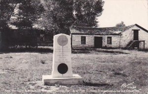 Wyoming Fort Bridger Military Post &  Pony Express Station 1950 Real P...