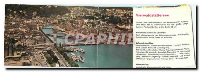 Postcard Modern Vierwaldstattersee