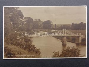 Herefordshire THE VICTORIA BRIDGE c1914 RP by Judges - Wilson & Phillips