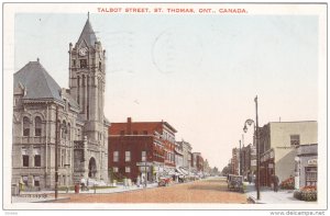 ST. THOMAS , Ontario , Canada , PU-1939 ; Talbot Street