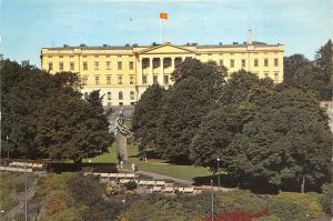 BR4581 Oslo Slottet The Royal palace  norway