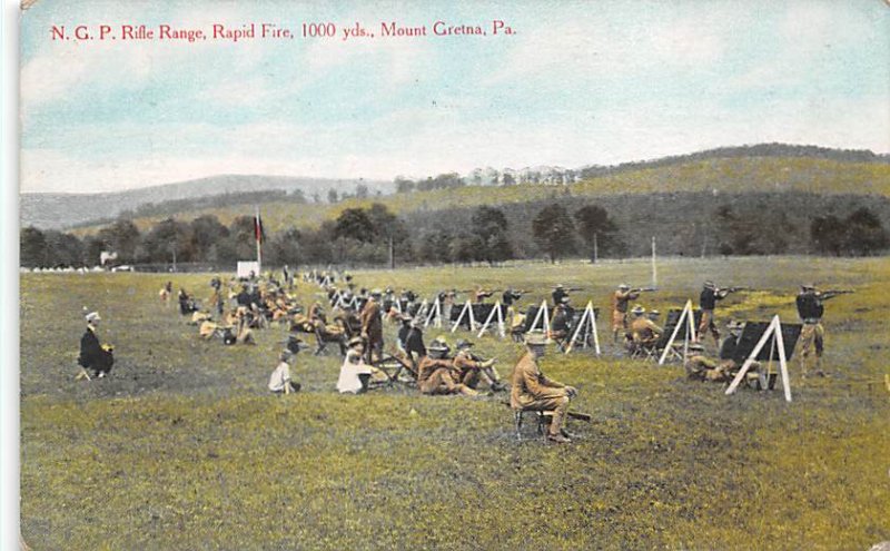 N. GT. P Rifle Range  Mount Gretna, Pennsylvania PA