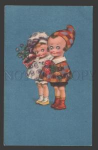 3113925 ART DECO Lovely Kids by COLOMBO Vintage colorful PC