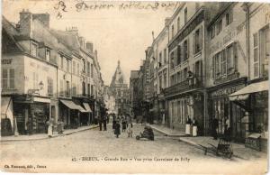 CPA DREUX - Grande Rue - Vue prise Carrefour de Billy (179807)