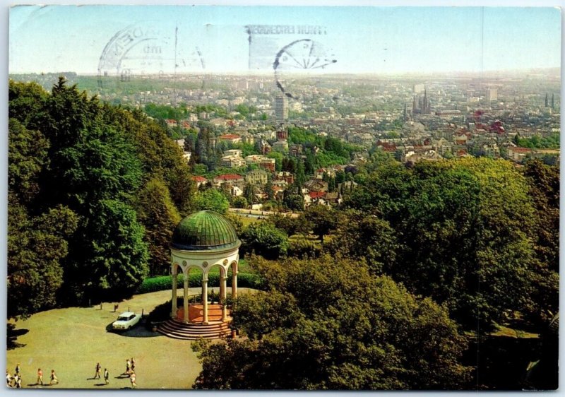 Postcard - View from Neroberg - Wiesbaden, Germany