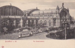 Germany Frankfurt Hauptbahnhof Railroad Station