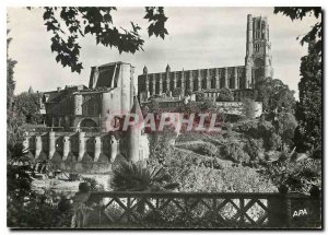 Modern Postcard Albi Old Palace Archiepiscopal Remparts Gardens Terraces and ...