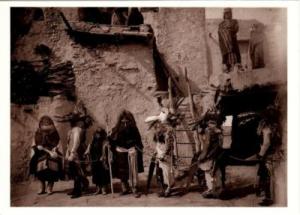 Hopi Soyoko Ceremony Mask & Costumes ? Modern Postcard