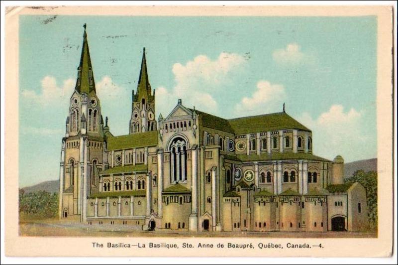 Canada - Quebec, Basilica-La Basilique,  Ste Anne de Beaupre