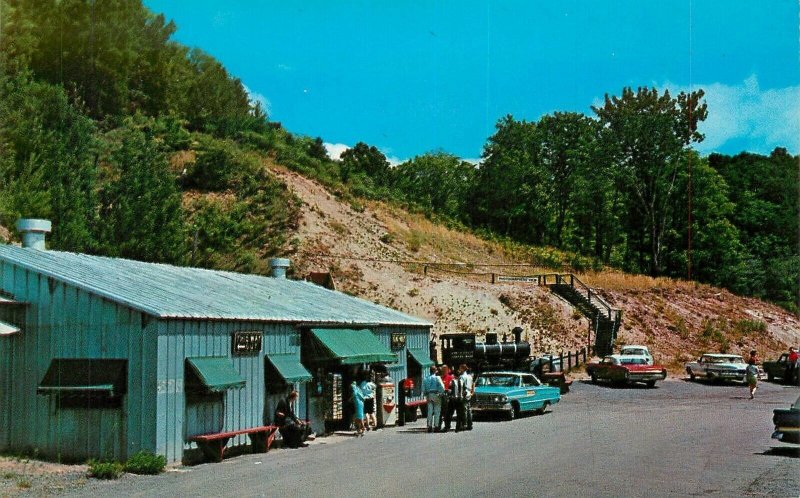Postcard Michigan Hancock Arcadian Copper Mine Tours 1960s Cook 23-6648
