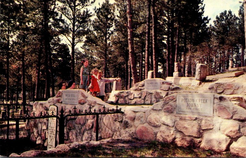 South Dakota Black Hills Deadwood Mount Moriah Cemetery