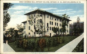 Wellsburg West Virginia WV College c1920s Postcard