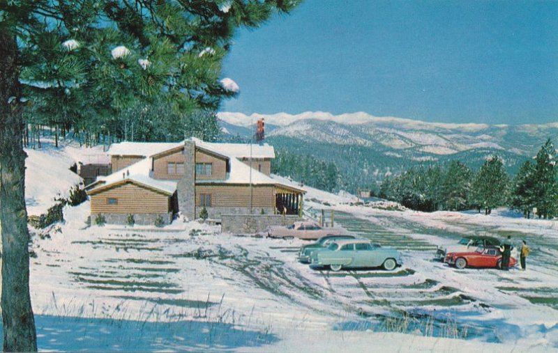 El Rancho CO, Colorado - Winter View - Roadside