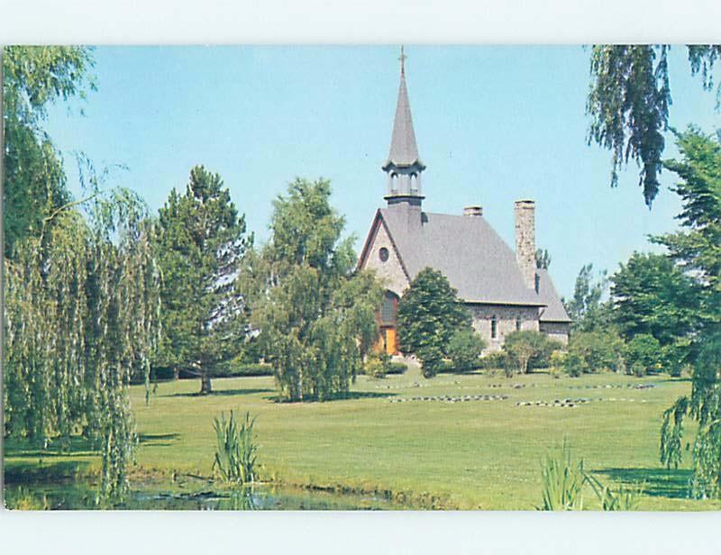 Unused Pre-1980 CHURCH SCENE Grand Pre - Near Dartmouth Nova Scotia NS A6096