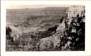 RPPC Postcard Cafe Royal Grand Canyon Arizona c1942