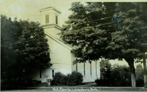 C.1900-10 RPPC M. E. Church Laingsburg, MI Vintage Postcard F77