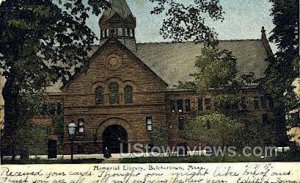 Memorial Library - Belchertown, Massachusetts MA